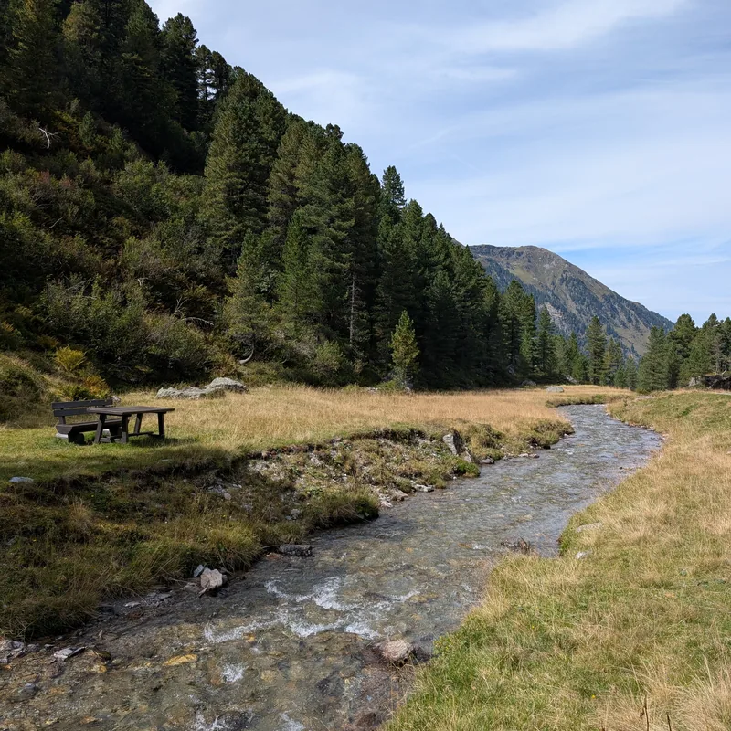 Morgennebel über den Gipfeln